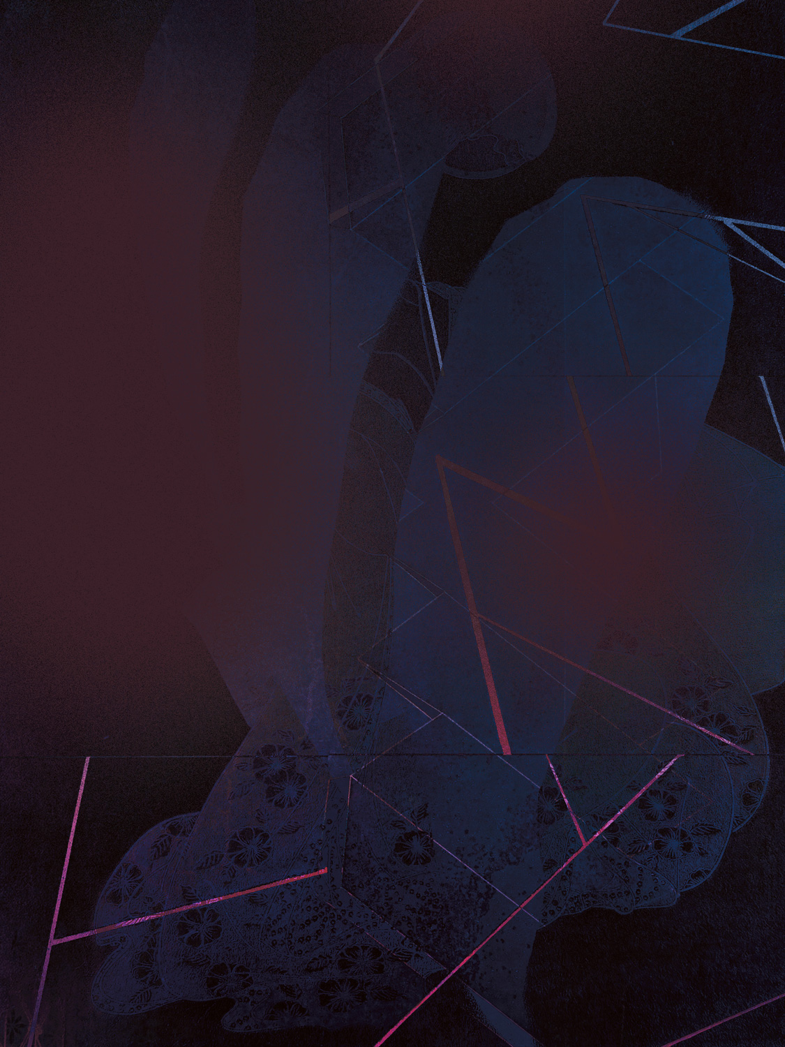 Gen Atem Project - Introspection: Somnium - Digital Collage, 2025